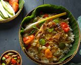Foto langkah ke 4 dari resep Nasi Liwet Magic Com.
