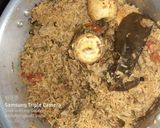 A picture of step 12 of Egg Biryani.