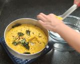 A picture of step 16 of Gujarati khaman dhokla.