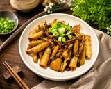箭竹炒豆豉小魚(簡單料理)的食譜步驟7照片