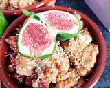 Une image de l'étape 7 de Crumbles aux figues fraîches du jardin ☺️.