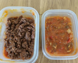 Foto del paso 10 de la receta: Comida para 3 días con carne molida