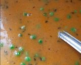 A picture of step 4 of Matar Paneer.