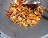 Foto langkah ke 3 dari resep Udang tempe bumbu saos tiram kecap manis.