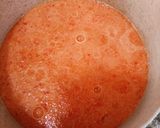 A picture of step 2 of Hospital leaf /awara soup.