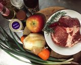 A picture of step 1 of Slow-Roasted Pulled Pork.