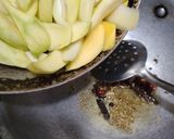 A picture of step 3 of Aam(keri) ka murabba.