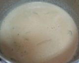 A picture of step 2 of Ginger Milk tea.