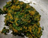 A picture of step 3 of Palak Pakore /Spinach Fritters.