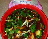 A picture of step 2 of Mike's Spicy Thai Breakfast Noodles.
