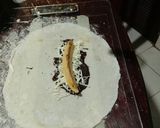 Foto langkah ke 3 dari resep Lumpia Pisang Coklat.