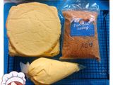 Bánh bông lan kem trứng nướng