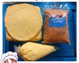 Hình bước làm 10 của món Bánh bông lan kem trứng nướng