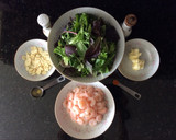 Foto del paso 1 de la receta: Ensalada con camarones al Ajillo (Gambas al Ajillo)