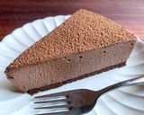 A picture of step 7 of Chocolate Cheesecake.
