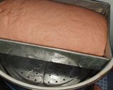 Foto langkah ke 4 dari resep Roti Tawar Kukus Merah Putih.