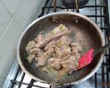 A picture of step 2 of Beef Masala.