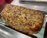 Une image de l'étape 9 de Pain de viande à la quinoa, œufs et emmental.