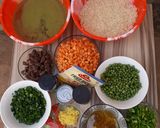 A picture of step 1 of Fried rice.