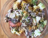 Foto del paso 4 de la receta: Brochetas de pescado y marisco