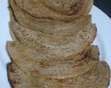 A picture of step 4 of Kuttu ke chilla.