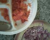 Cheese stuffed tomatoes#cookingwithtomatoes#4weekschallenge recipe step 2 photo