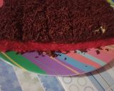 Foto langkah ke 5 dari resep Bolu stroberi coklat.