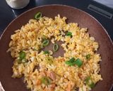 Foto langkah ke 3 dari resep Golden Fried Rice (Start 6+) sesuaikan tekstur.