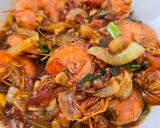 Foto langkah ke 8 dari resep Udang Saus Mentega.