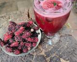 A picture of step 3 of Mulberry Mojito.