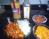 Foto del paso 1 de la receta: Garbanzos con arroz y chorizo en Thermomix