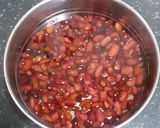 A picture of step 1 of Black chickpea curry / kale chane ki curry.