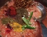 A picture of step 1 of Chana Masala.