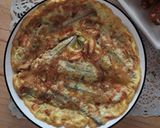 Foto langkah ke 5 dari resep Dadar Telor Terong Ungu.