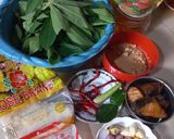 Foto langkah ke 1 dari resep Buntil daun singkong isi ikan asap.