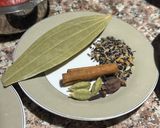 A picture of step 2 of Kwati (Nepalese Traditional Newari style mixed sprouted legumes soup).