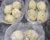 Foto del paso 3 de la receta: Croquetas de quinoa y verduras rellenas