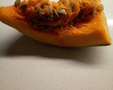 Foto del passaggio 5 della ricetta Risotto con zucca e gamberi e spicchi di limone