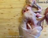 รูปขั้นตอนการทำที่ 2 ของ ไก่ตุ้มทอดในหม้อไร้น้ำมัน ไม่ต้องใส่น้ำมันสักหยด