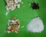 A picture of step 1 of Flaxseeds Multiseeds & Dryfruits pan Mukhwas.