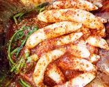 Hình bước làm 6 của món Kim Chi Củ Cải Non