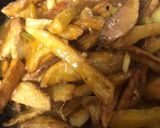 A picture of step 7 of Honey Chilli Potato.