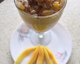 A picture of step 3 of Mango dry fruit lassi.