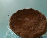 Foto langkah ke 17 dari resep Dome Chocolate Cake with Milk Cream.