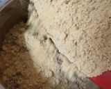 A picture of step 4 of Jaggery laddo.