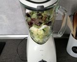 Foto del paso 6 de la receta: Crema fría de lechuga hoja de roble y pepino