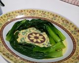 Foto langkah ke 1 dari resep Pokcoy Siram Ayam Jamur.