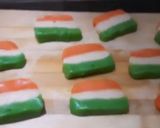 A picture of step 6 of Tri Color Cookies.
