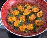 A picture of step 12 of Seafood Platter – Mom Special ❤️(Prawns Curry, Fish Cutlet, Fish Fry & Steamed Basmati Rice).