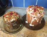 Foto del paso 8 de la receta: Pan dulce tradicional y pan dulce con chips y almendras